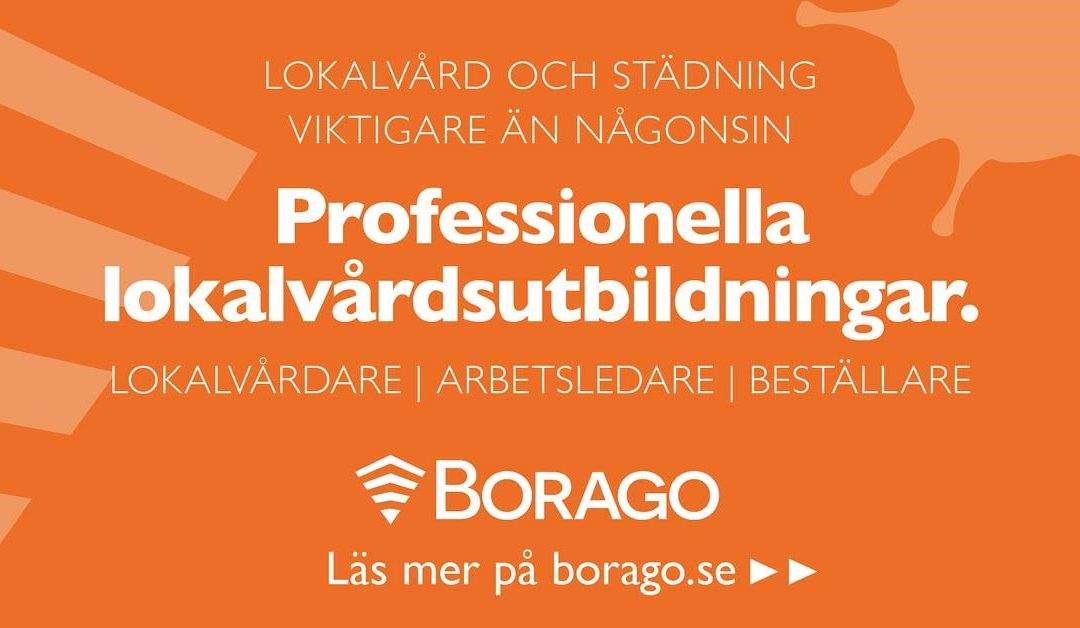 Högaktuellt med städutbildning för att förhindra smittspridning!