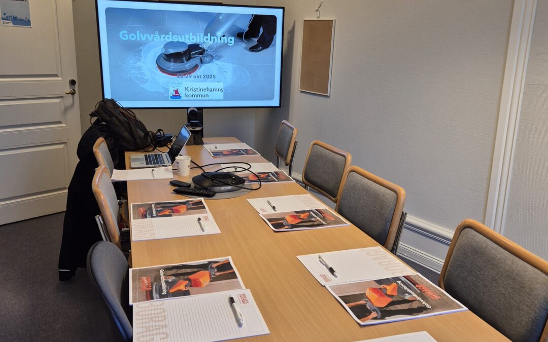 Höstlovsveckan – full fart för våra utbildare!